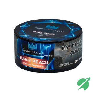 Табак для кальяна Sapphire Crown с ароматом Sunny Peach (Персик) 25 гр
