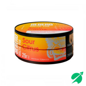 Табак для кальяна SEBERO Arctic Mix Sour Citrus (Лимон, вишня, ревень, апельсин, лед) 25г