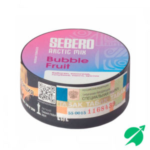 Табак для кальяна SEBERO Arctic Mix Bubble Fruit (Бабл-гам, виноград, голубика, манго, лед) 25г