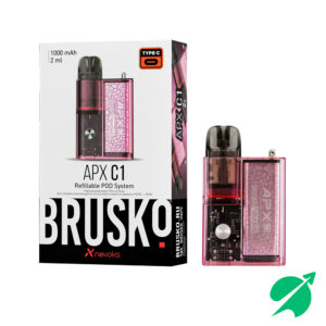 Многоразовая электронная система, BRUSKO APX C1, Коралловый цветок (Blush pink)