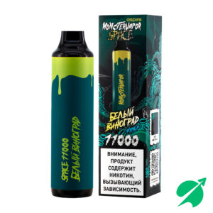 ЭСДН Monstervapor Space 11000 Белый Виноград