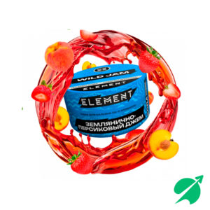 Табак для кальяна ELEMENT вода Джем из земляники и персика (Wild Jam ) 25гр Б