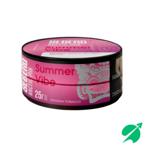 Табак для кальяна SEBERO Arctic Mix Summer Vibe (Малина, ревень, табачные нотки и холодок) 25г