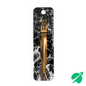 Вилка ALPHA - F*K (Gold)