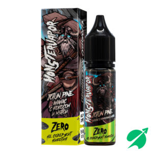 Безникотиновая жидкость для ЭСДН Monstervapor zero 30мл 0мг - Jotun Pine (с ароматом ананаса с кокосом и мятой)