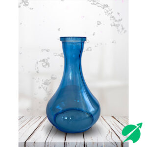 Колба Vessel Glass Капля со швом Голубой