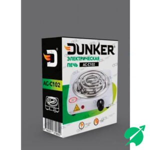 Плитка электрическая dunker (Дункер) АД-С102 1000ВТ