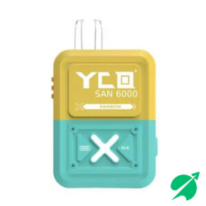 ЭСДН Yco San - Rainbow (Кислые конфеты Скитлс) 6000 затяжек М