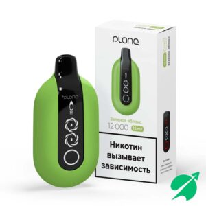 ЭСДН Plonq ULTRA - Зеленое яблоко 12000 затяжек