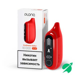 ЭСДН Plonq Max Pro - Клубника арбуз 10000 затяжек