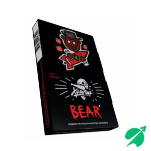 Табак для кальяна Хулиган Клубника с елкой (BEAR) 25гр