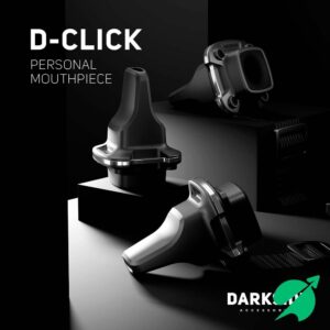 Мундштук персональный D-CLICK чёрный, брендированный