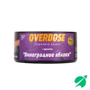 Табак для кальяна Overdose Grapple (Виноградное яблоко), 25гр.