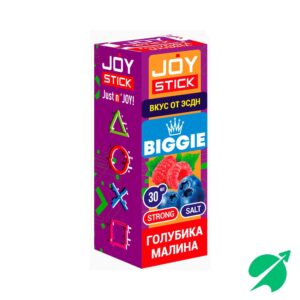 Жидкость Joystick BIGGIE 30мл 20мг strong - Голубика Малина