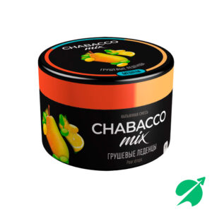 Chabacco Mix Pear Drops (Грушевые леденцы) Medium 40 г (М)