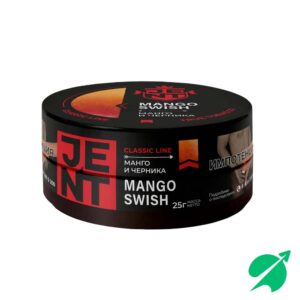 Табак для кальяна JENT Classic с ароматом Манго и Черника (Mango Swish), 25 гр