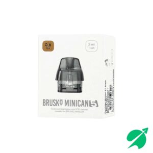 Картридж BRUSKO MINICAN 5, 3 мл, 0,8 Ом (упак. 1шт.), серый (grey)