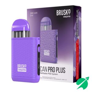 Электронная система доставки никотина BRUSKO MINICAN PRO PLUS, Фиолетовый (Purple)
