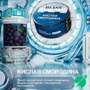 Табак для кальяна Nаш Bliss 40гр - Кислая смородина