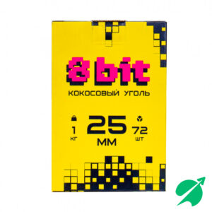 Уголь 8BIT 25 мм 72шт