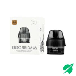 Картридж BRUSKO MINICAN 5, 3 мл, 0,6 Ом Чёрный
