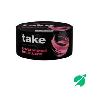 Табак для кальяна Take с ароматом Клубничный милкшейк (Strawberry milkshake) 25 г