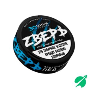 Жевательный табак ZВЕРЬ Арктический лед