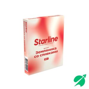 Табак для кальяна Starline 25, Земляника со сливками