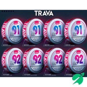 Жевательный табак TRAVA SLIM с ароматом MENTHOL