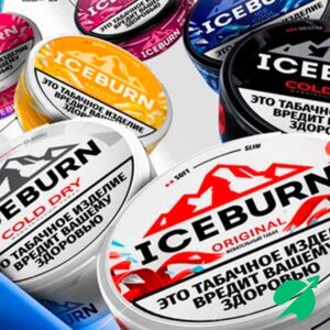 Табак жевательный "Iceburn Mini" Ultra Slim с ароматом "Double Mint"