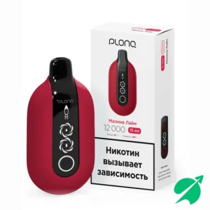 ЭСДН Plonq ULTRA - Малина Лайм 12000 затяжек