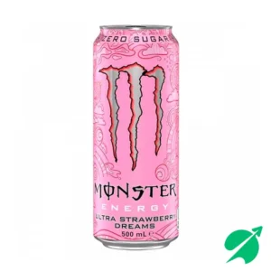 Напиток энергетический Monster Ultra Strawberry Dreams (Клубника со сливками) 500мл