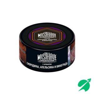 Табак для кальяна Must Have с ароматом смородины, апельсина и винограда 25 г