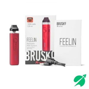 Многоразовая электронная система, (Малиновый) BRUSKO FEELIN 2