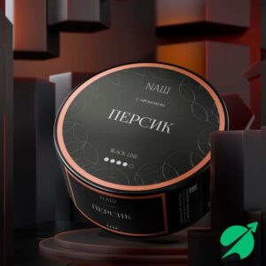 Табак для кальяна "NАШ BLACK" - ПЕРСИК, банка, 40гр