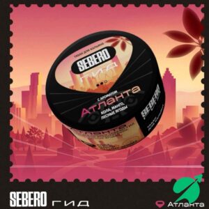 Табак для кальяна SEBERO Гид с ароматом Атланта (Кола, Манго, Лесные ягоды), 25 гр.