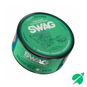 Табак для кальяна «SWAG» 25г. Виноград и Мята
