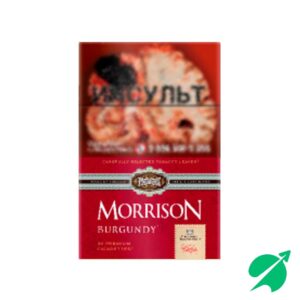 Сигареты с фильтром Morrison Burgundy (Клюква) МРЦ 269