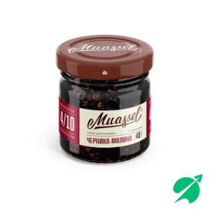 Табак для кальяна Muassel 4/10 - Черника-малина 40 г